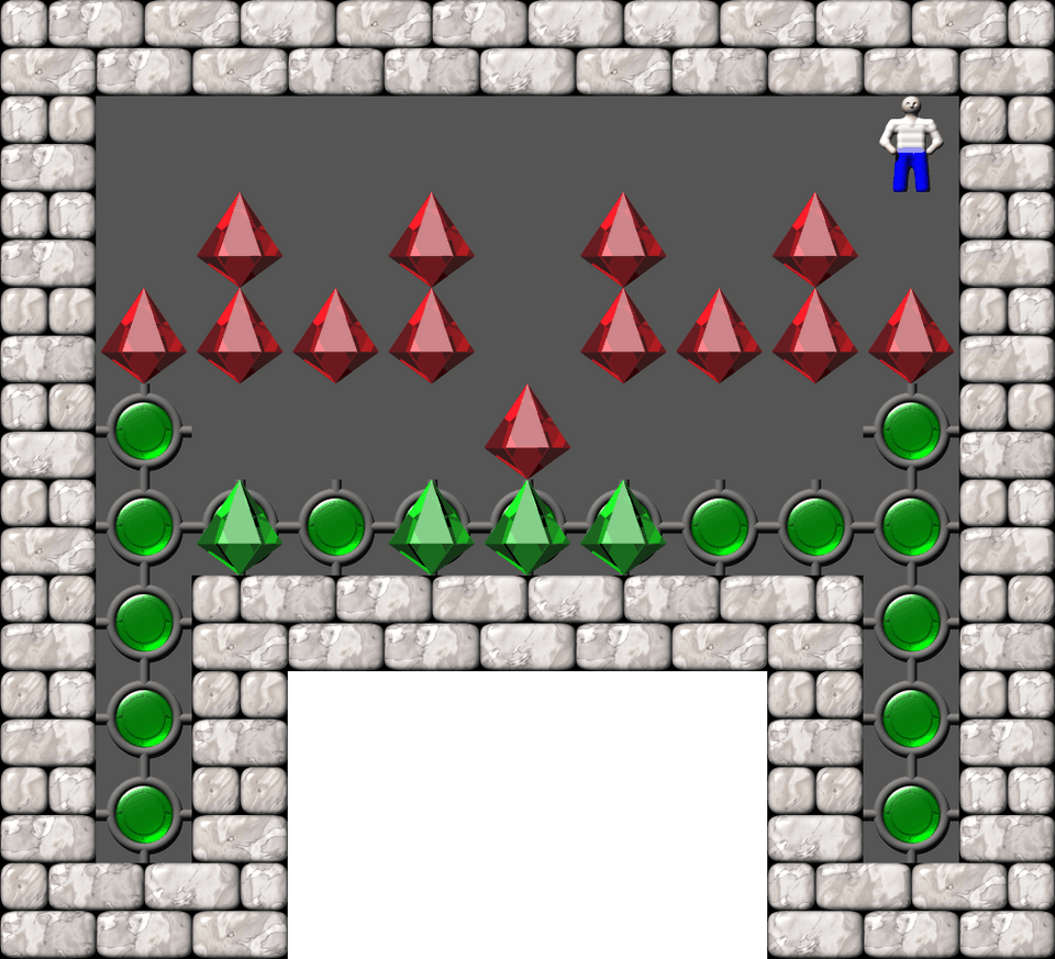 Sokoban Bugs collection 3 level 32